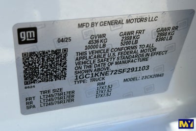 2025 Chevrolet Silverado 2500 HD LT