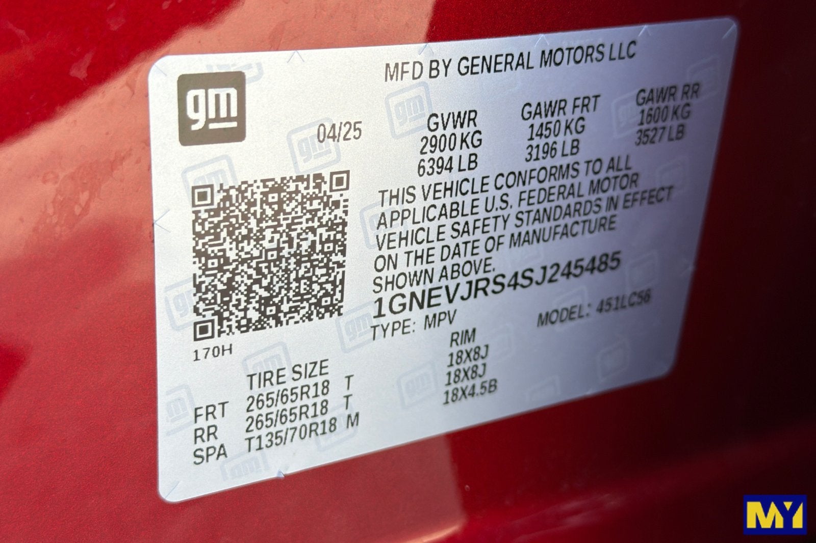2025 Chevrolet Traverse Z71