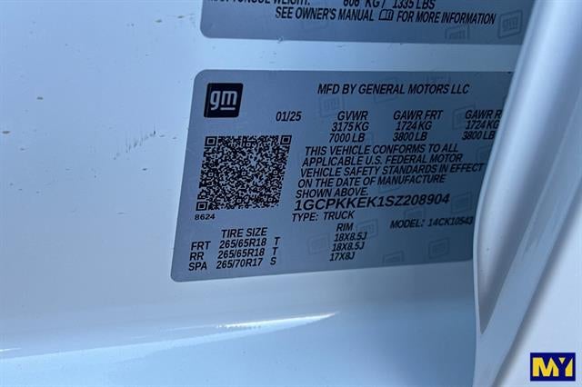 2025 Chevrolet Silverado 1500 LT