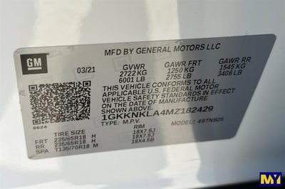 2021 GMC Acadia SLE