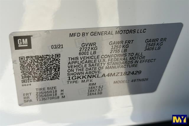 2021 GMC Acadia SLE