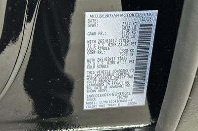 2026 Nissan Frontier SV