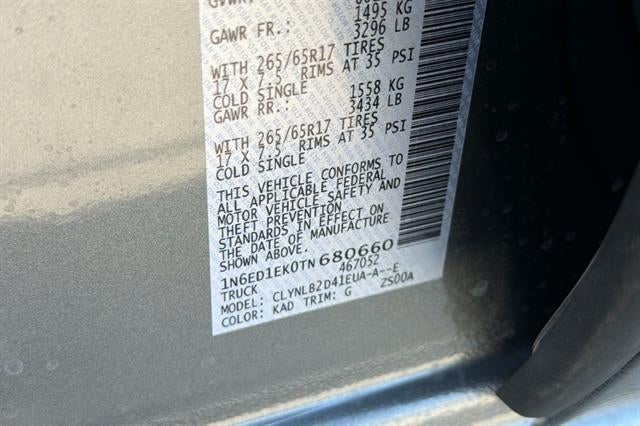 2026 Nissan Frontier SV