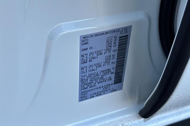 2026 Nissan Frontier SV