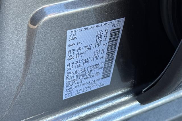 2026 Nissan Frontier PRO-4X