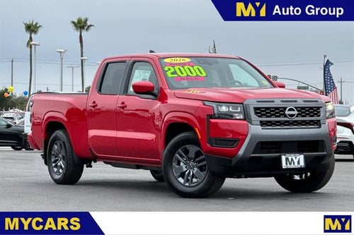 2026 Nissan Frontier Crew Cab Long Bed SV 4x2