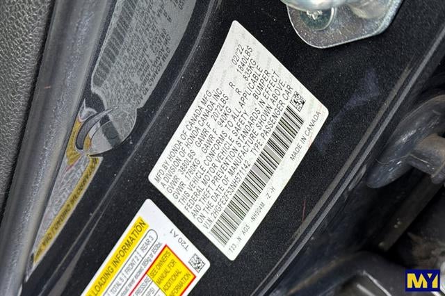 2022 Honda Civic Sport