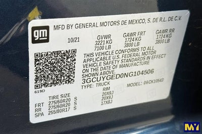 2022 Chevrolet Silverado 1500 LTD LTZ