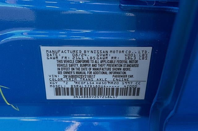 2025 Nissan Sentra SR