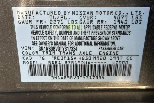 2026 Nissan Sentra S