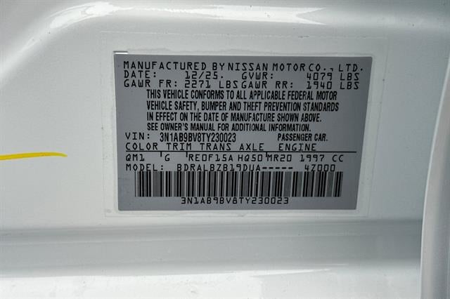 2026 Nissan Sentra S