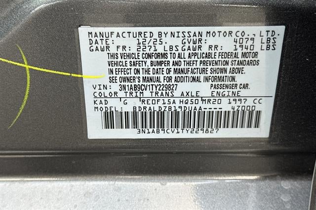 2026 Nissan Sentra SV