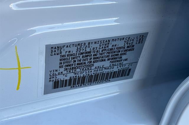 2026 Nissan Sentra SV