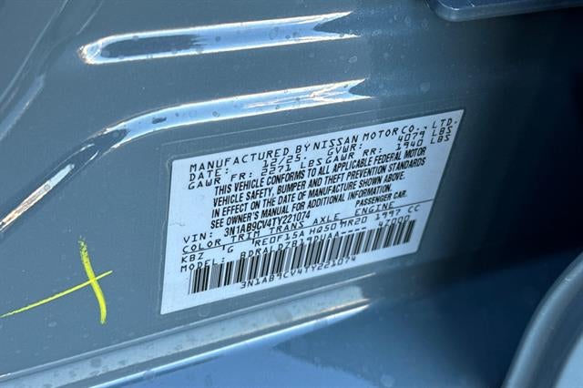 2026 Nissan Sentra SV