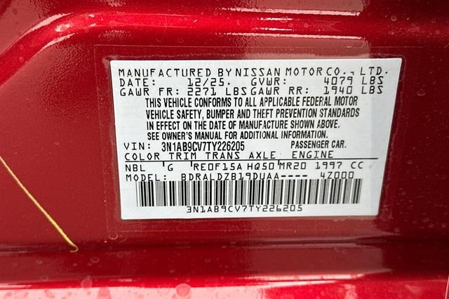 2026 Nissan Sentra SV