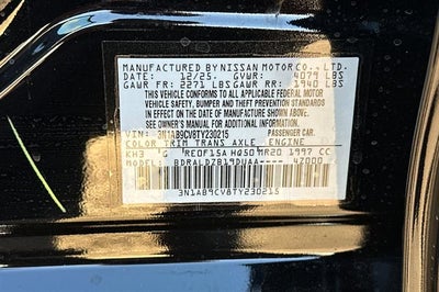 2026 Nissan Sentra SV