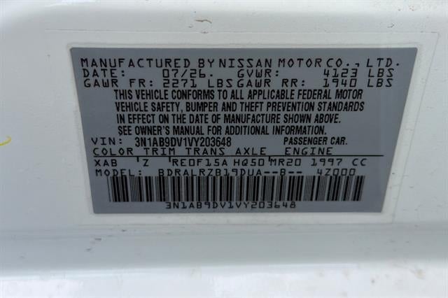 2027 Nissan Sentra SR