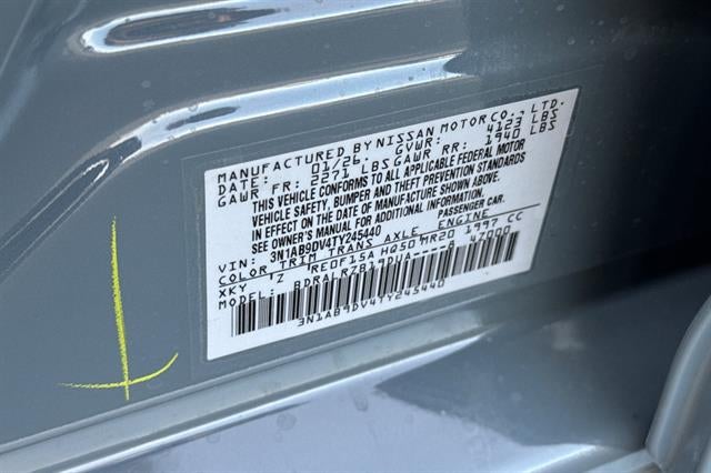 2026 Nissan Sentra SR