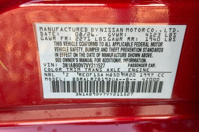 2027 Nissan Sentra SR