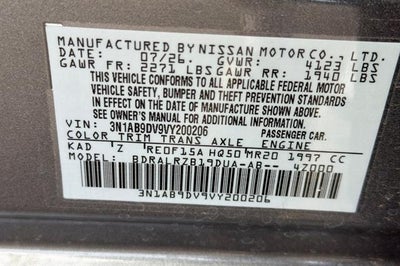 2027 Nissan Sentra SR