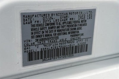 2027 Nissan Sentra SR