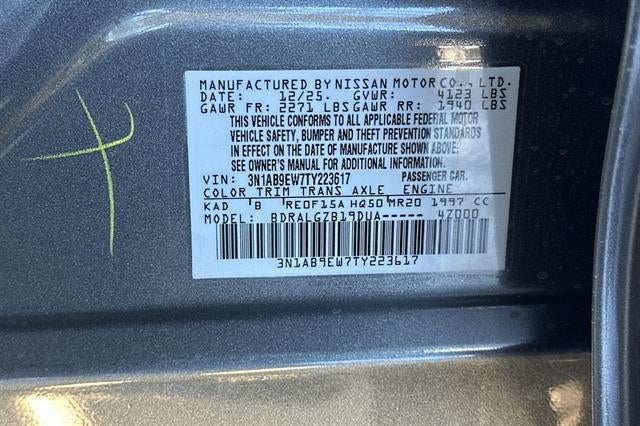 2026 Nissan Sentra SL