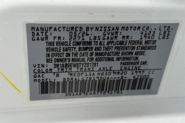 2026 Nissan Sentra SL