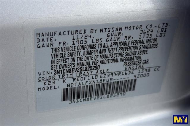2025 Nissan Versa SV
