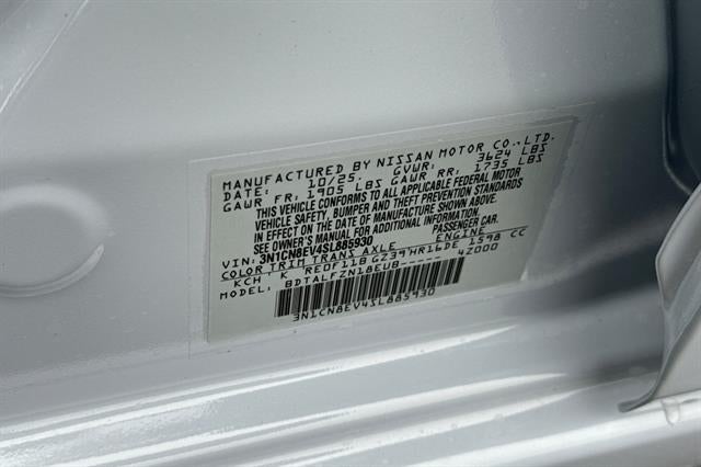 2025 Nissan Versa SV