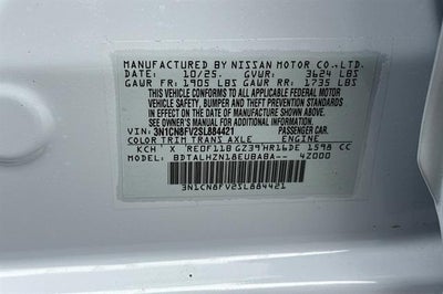 2025 Nissan Versa SR