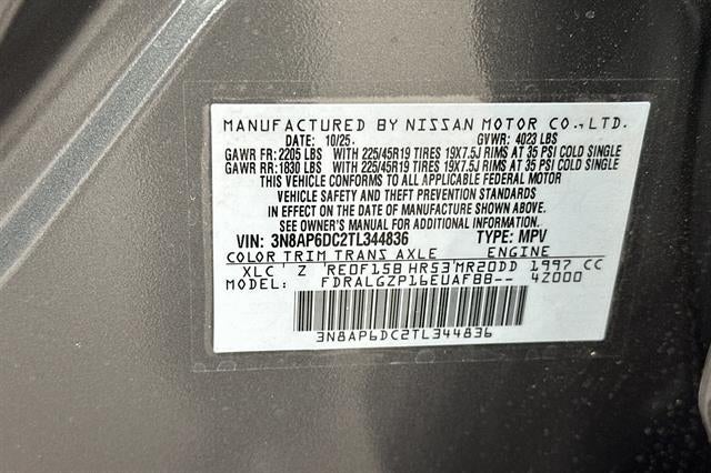 2026 Nissan Kicks SR