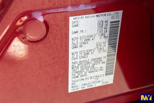 2015 Nissan Rogue SV