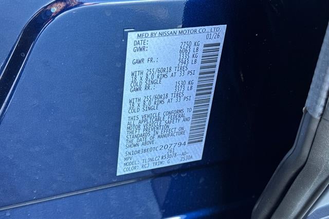 2026 Nissan Pathfinder SV