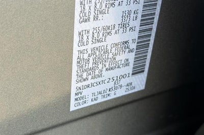 2026 Nissan Pathfinder SL