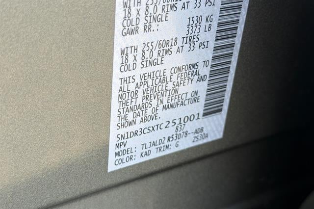 2026 Nissan Pathfinder SL