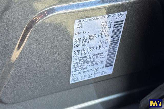 2023 Nissan Pathfinder Platinum