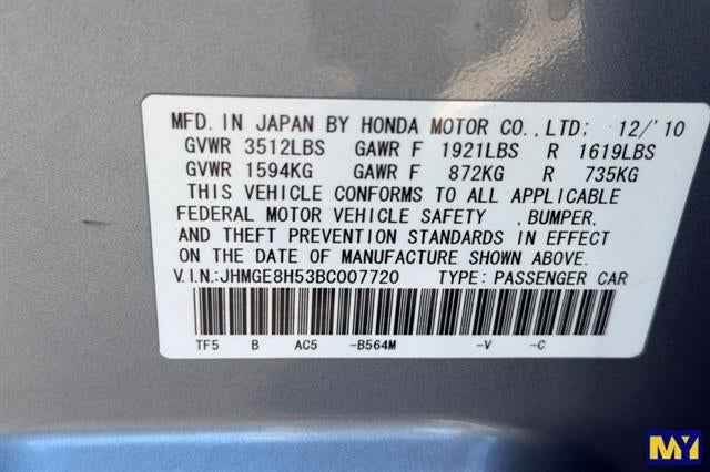 2011 Honda Fit Sport