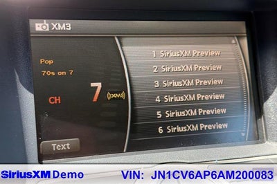 2010 INFINITI G37 Sedan Journey