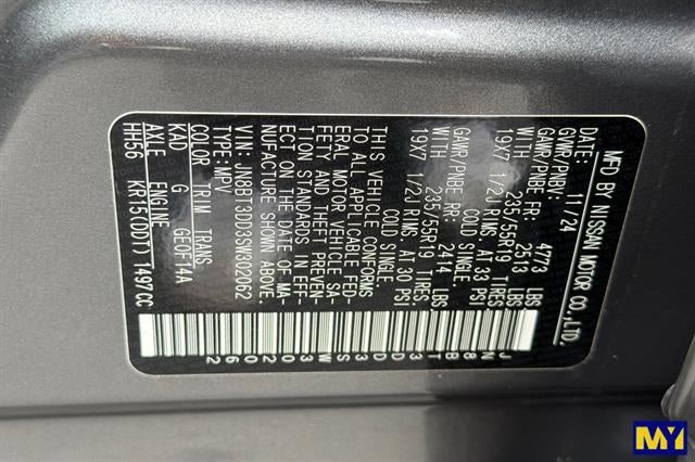 2025 Nissan Rogue Platinum