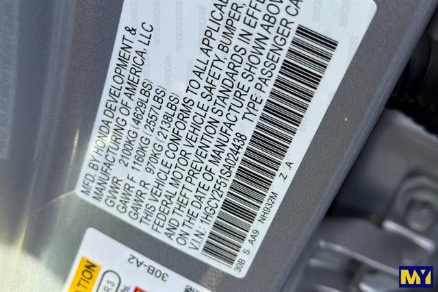 2025 Honda Accord Hybrid Sport
