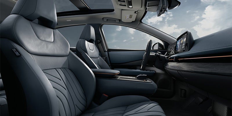 Nissan Ariya Spacious Interior view